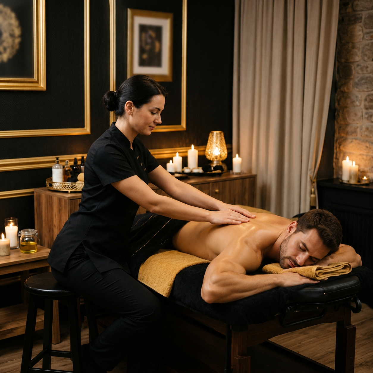 Swedish massage treatment